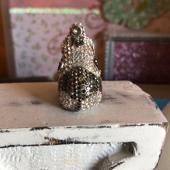 Elephant Cocktail Ring Size 7 - Picture 2 of 6